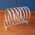 Spiral letter holder